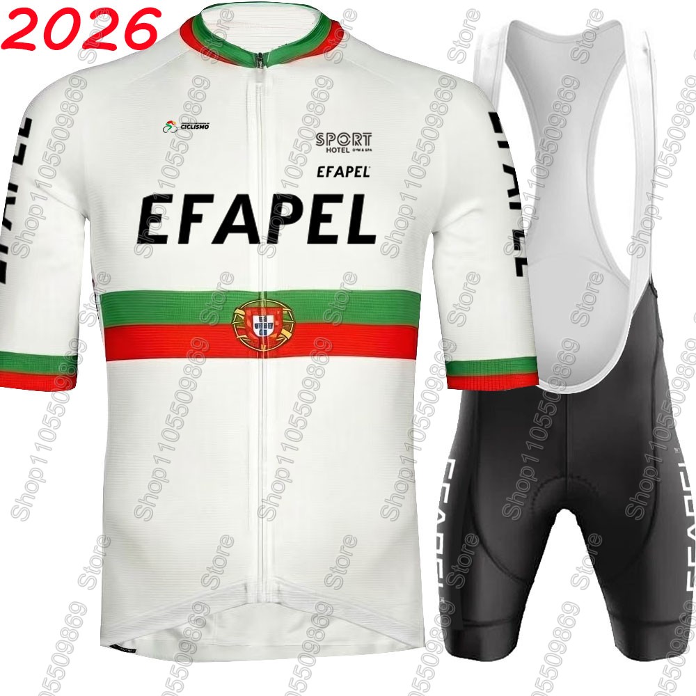 Summer Clothing Sale Men - Portugal 2026 Efapel Team Cycling Jersey