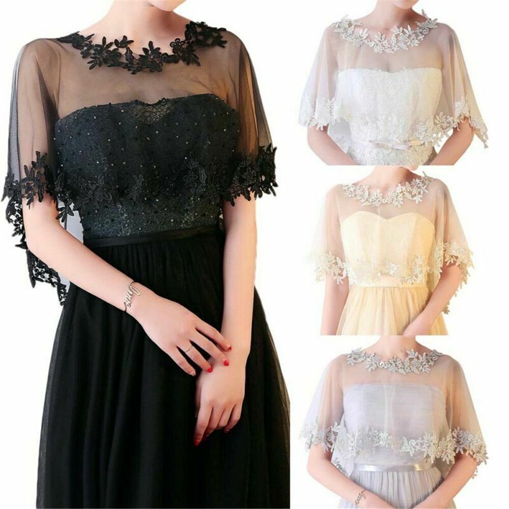 Summer Light Clothing - Women Party Bridal Casual Lace Shawl