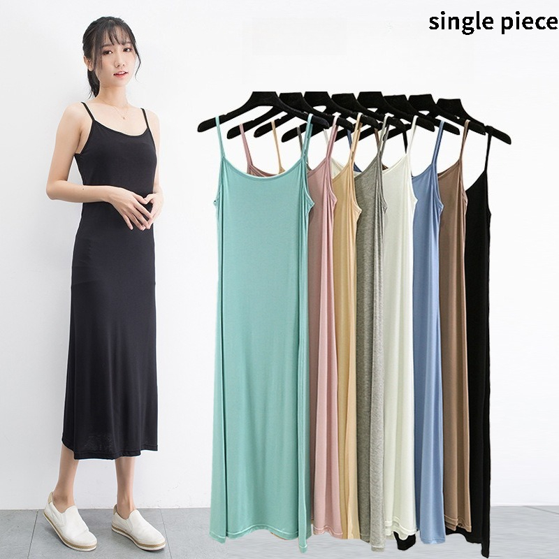 Summer Clothing Elegant - Modal Camisole Vest Dress for Women