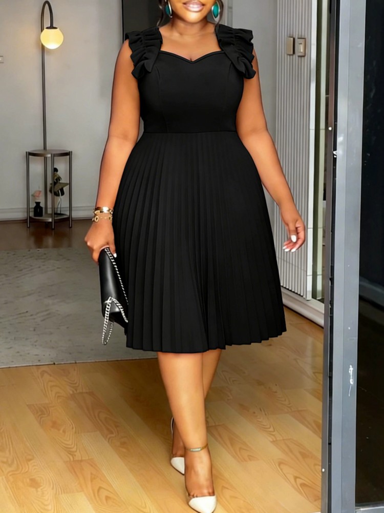 Summer Clothing Capsule - L-4XL Plus Size Clothes Dresses Women