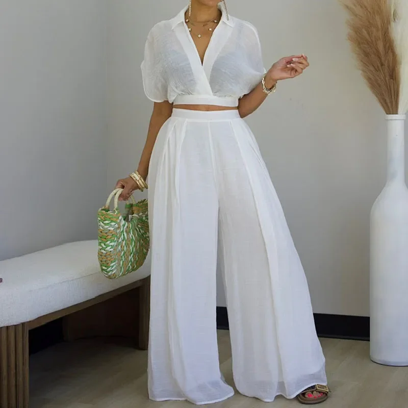 Solid Loose Casual 2 Piece Set - Summer Clothing Capsule ulasan dan harga