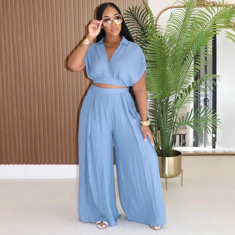Solid Loose Casual 2 Piece Set - Summer Clothing Capsule ulasan dan harga