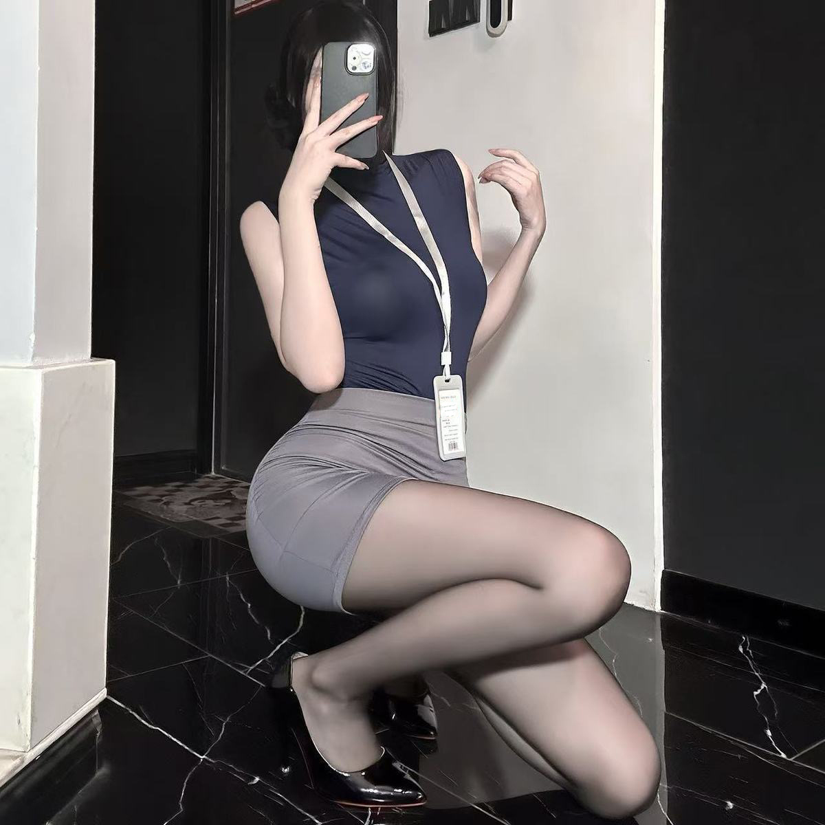 Hot Girl Pure Desire Style Sum - Summer Clothing Office ulasan dan harga