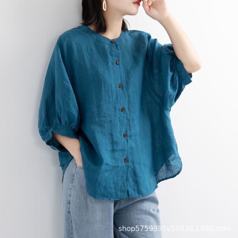 Plus Size Women's Solid Color  - Summer Clothing Office ulasan dan harga