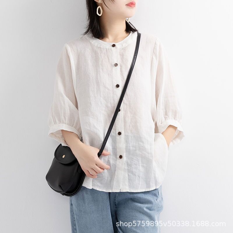 Plus Size Women's Solid Color  - Summer Clothing Office ulasan dan harga