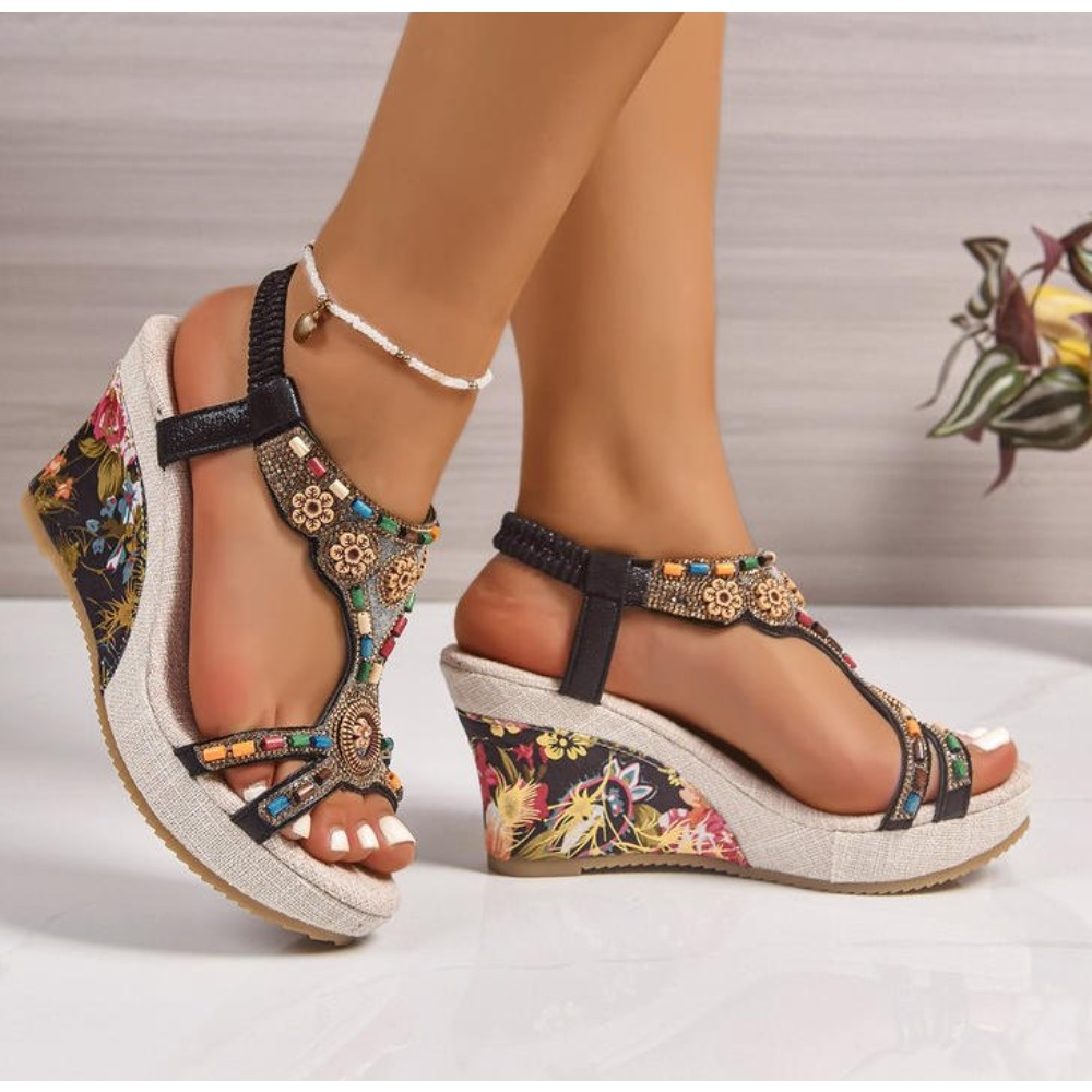 Woman Leather Summer Fashion W - Summer Clothing Elegant ulasan dan harga