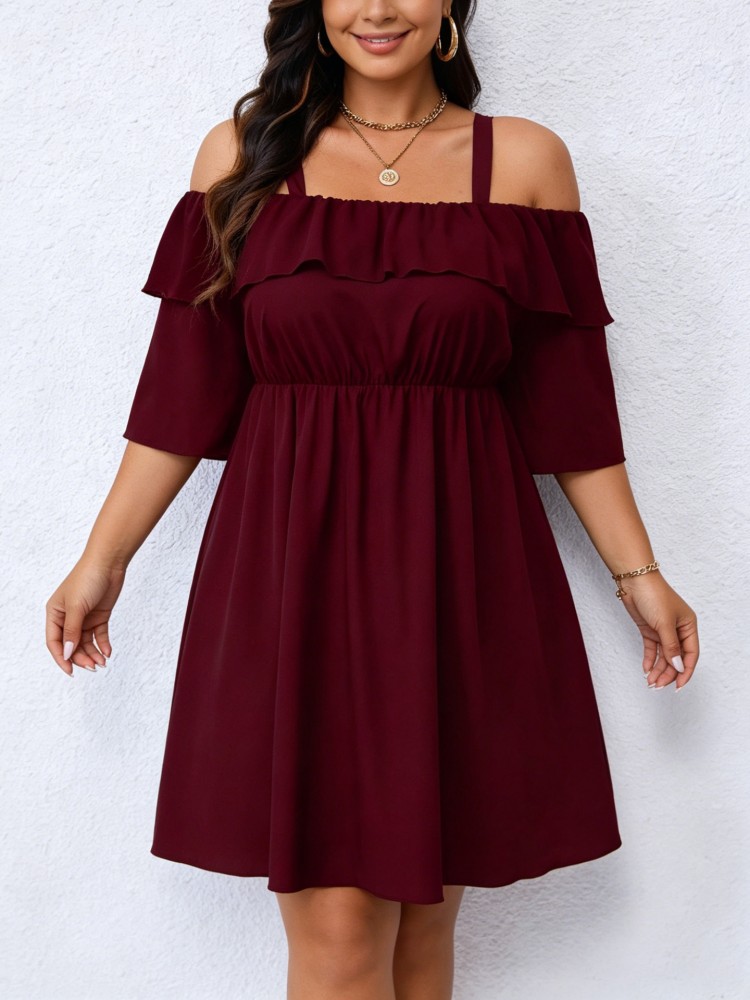 XL-5XL Plus Size Clothes Dress - Summer Clothing Capsule ulasan dan harga