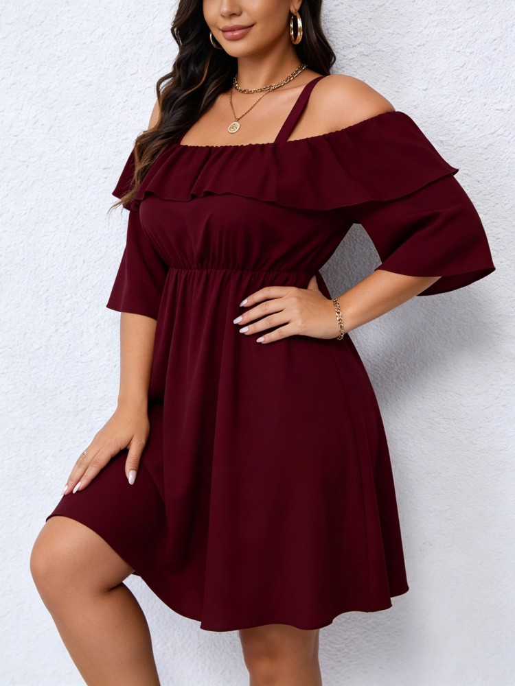 XL-5XL Plus Size Clothes Dress - Summer Clothing Capsule ulasan dan harga
