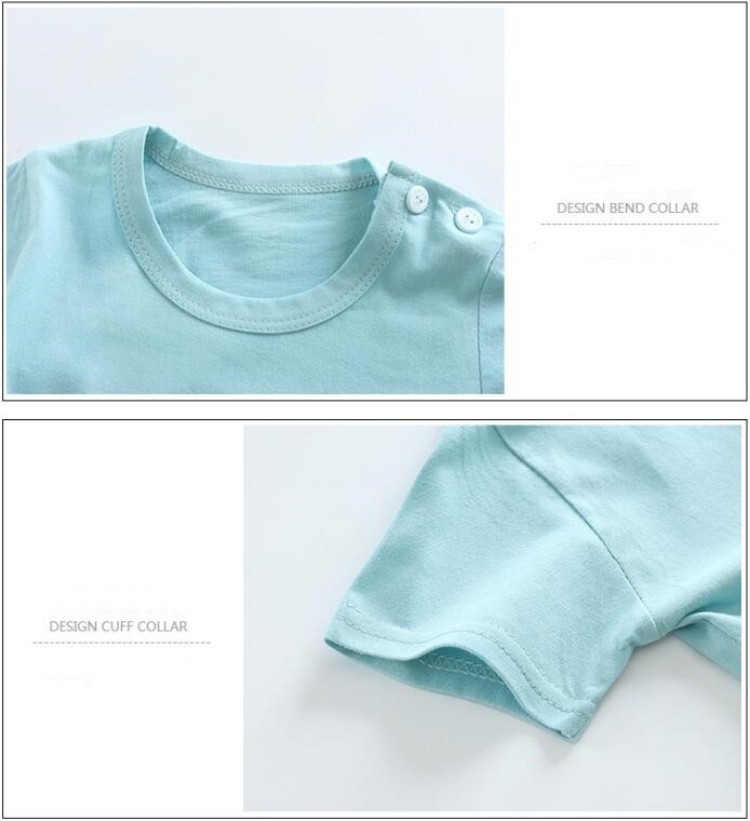 Cotton Tees+Shorts 2-piece Tra - Summer Clothing For Baby Boy ulasan dan harga