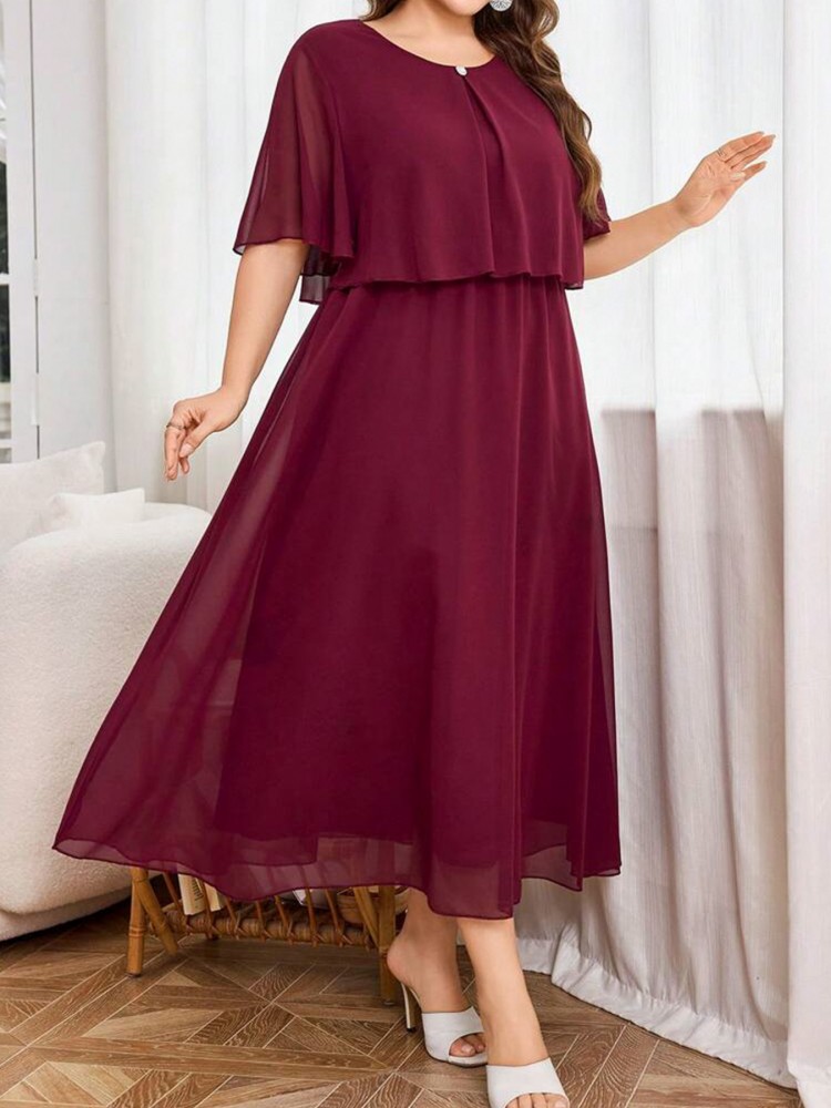 XL-5XL Plus Size Clothes Dress - Summer Clothing Capsule ulasan dan harga