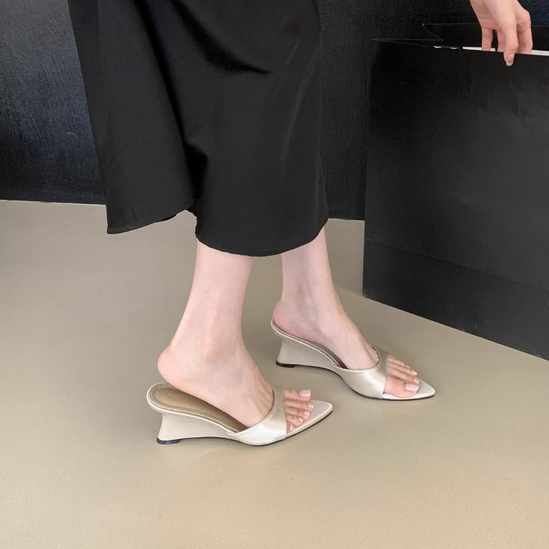 New Summer Fashion Wedges Heel - Summer Clothing Office ulasan dan harga