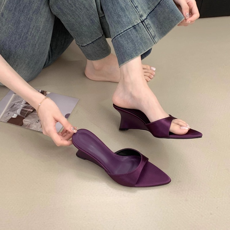 New Summer Fashion Wedges Heel - Summer Clothing Office ulasan dan harga