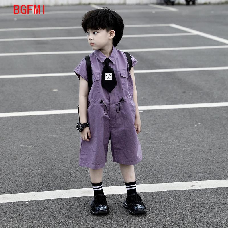 Kids Summer Shorts Overalls Ca - Summer Clothing For Baby Boy ulasan dan harga