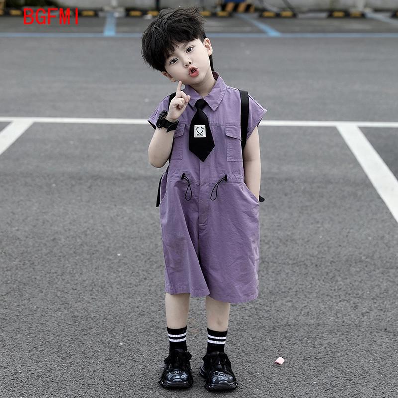 Kids Summer Shorts Overalls Ca - Summer Clothing For Baby Boy ulasan dan harga