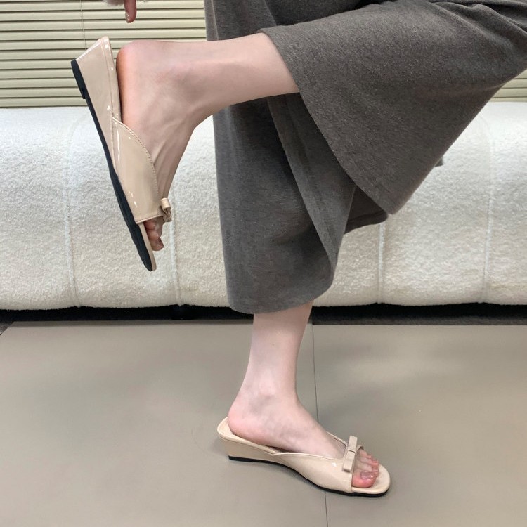 2026 New Polka Dot Wedges Heel - Summer Light Clothing ulasan dan harga
