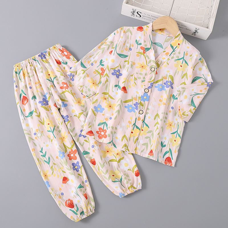 2-15Y Kid's Pajamas Sets Summe - Summer Clothing For Baby Boy ulasan dan harga