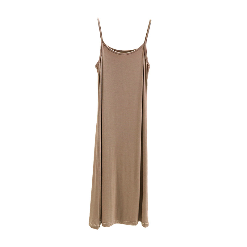 Modal Camisole Vest Dress for  - Summer Clothing Elegant ulasan dan harga