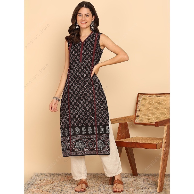 Indian Ethnic Style Women's Bl - Summer Green Clothing ulasan dan harga