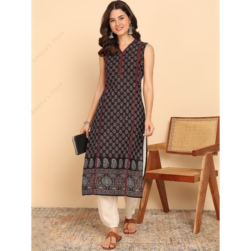 Indian Ethnic Style Women's Bl - Summer Green Clothing ulasan dan harga