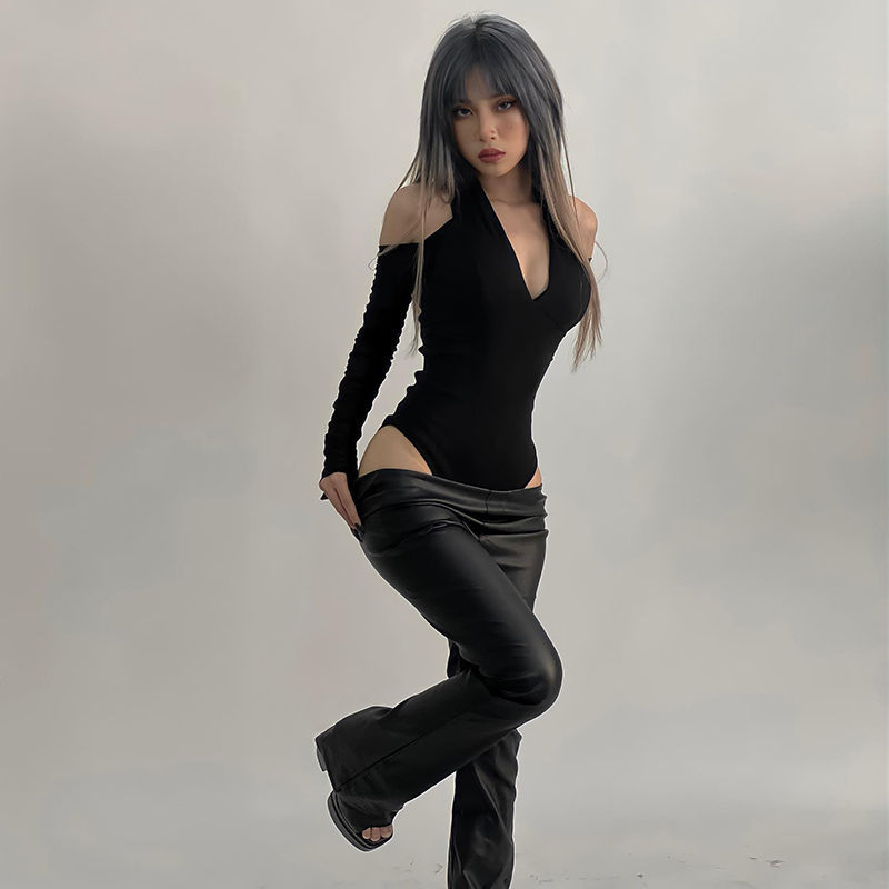 Women's Sexy Hollow Bodysuit L - Summer Clothing Capsule ulasan dan harga