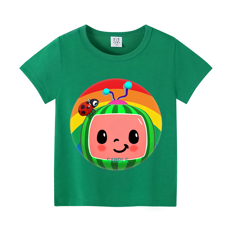 Cocomelons Baby T-Shirts Anime - Summer Clothing For Baby Boy ulasan dan harga
