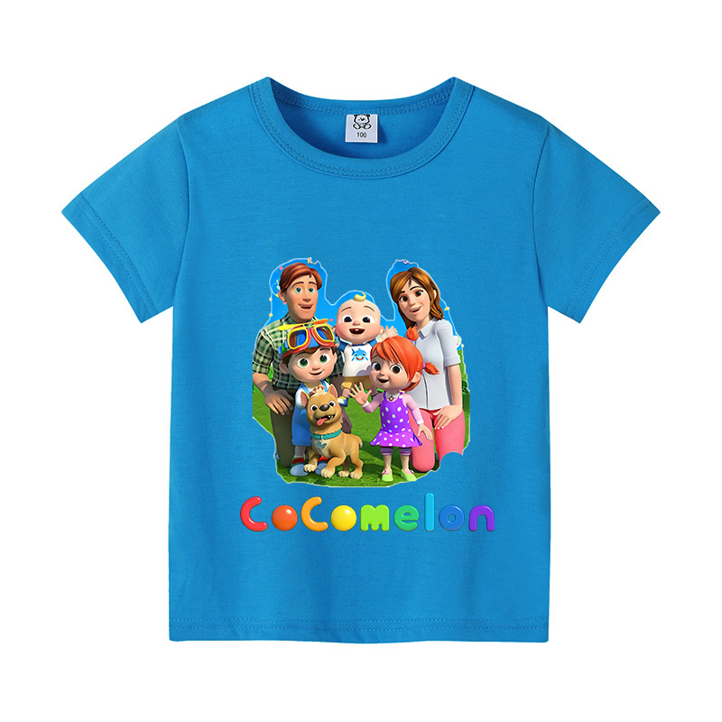 Cocomelons Baby T-Shirts Anime - Summer Clothing For Baby Boy ulasan dan harga