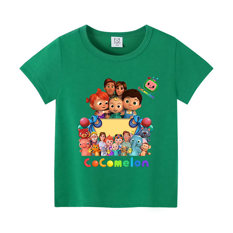 Cocomelons Baby T-Shirts Anime - Summer Clothing For Baby Boy ulasan dan harga