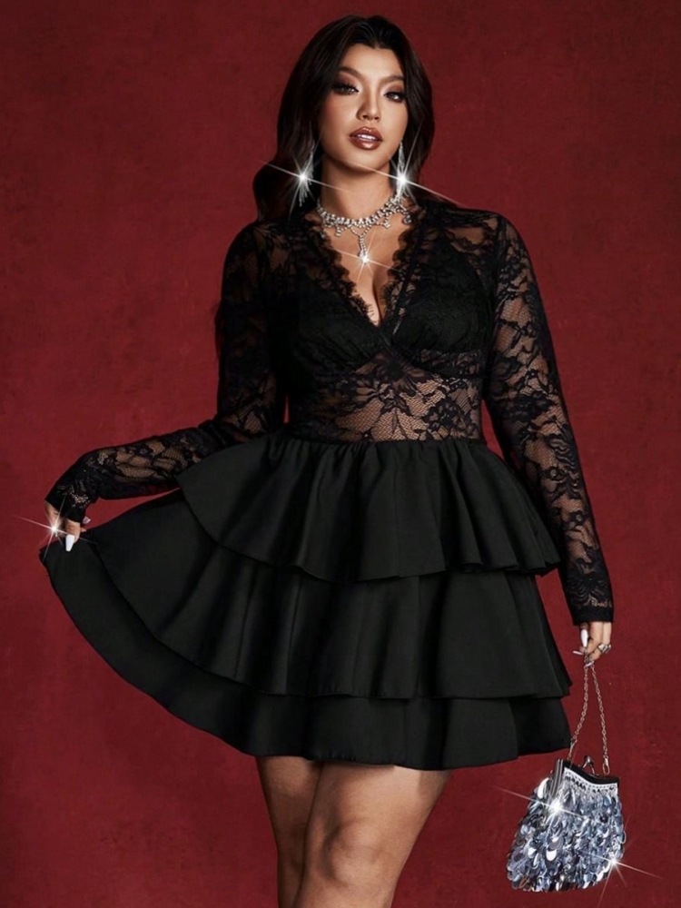 L-4XL Plus Size Clothes Dresse - Summer Clothing Capsule ulasan dan harga