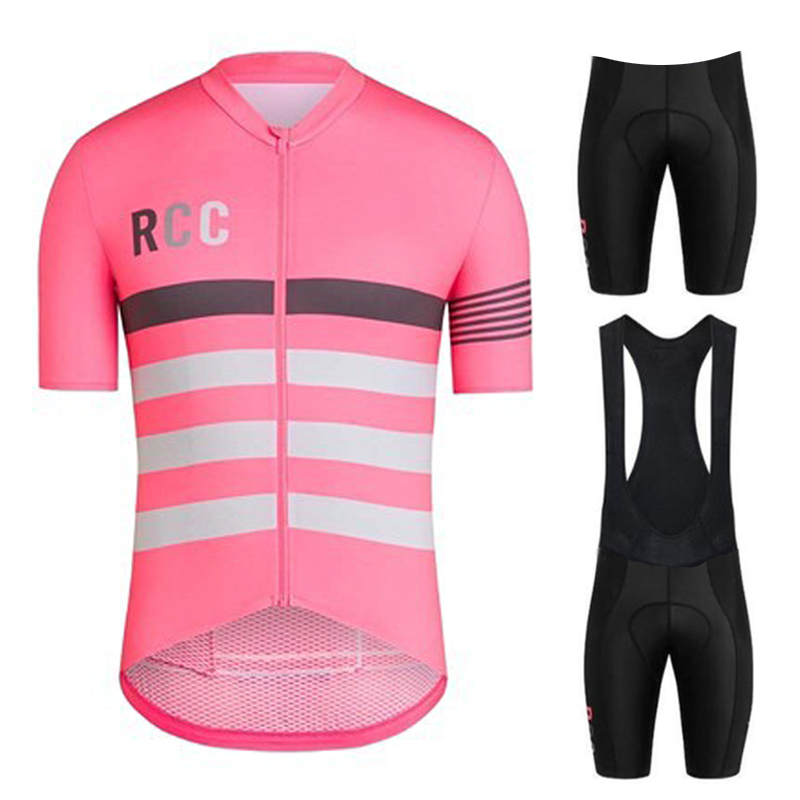 Pink RCC Cycling Jersey Set Sh - Summer Clothing Sale Men ulasan dan harga